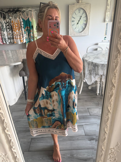 Capri landscape sundress