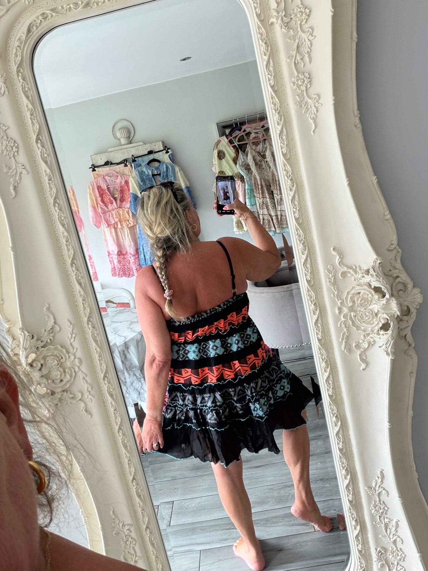 Arabella Spanish style stunning strappy dress