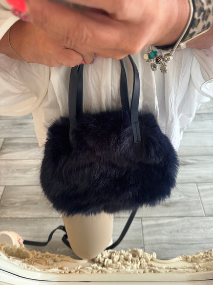 Vanessa faux fur bag