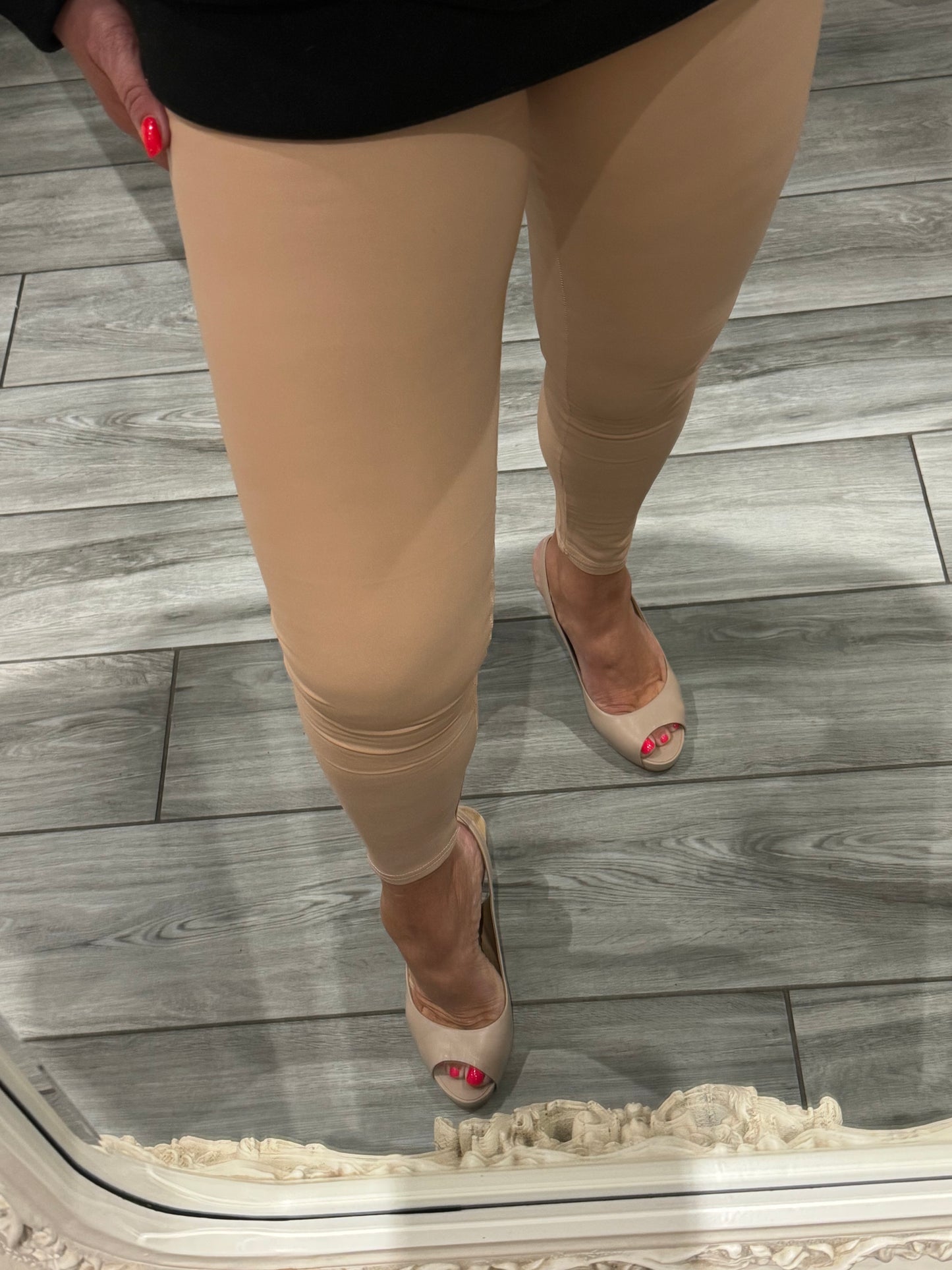 You & Me Leggings In Nude