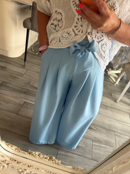 Rosina wide leg palazzo trousers