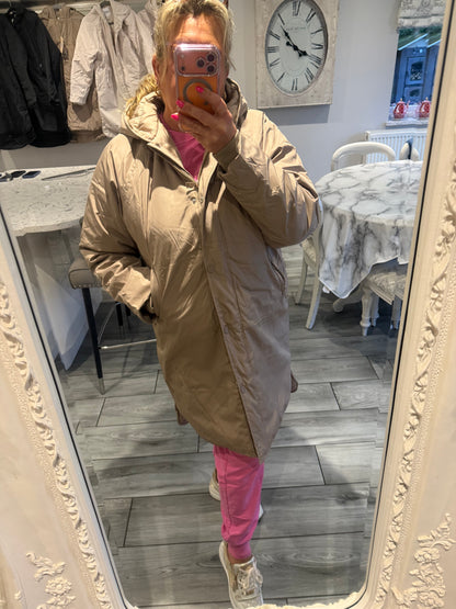 Angelika lightweight puffer raincoat/jacket