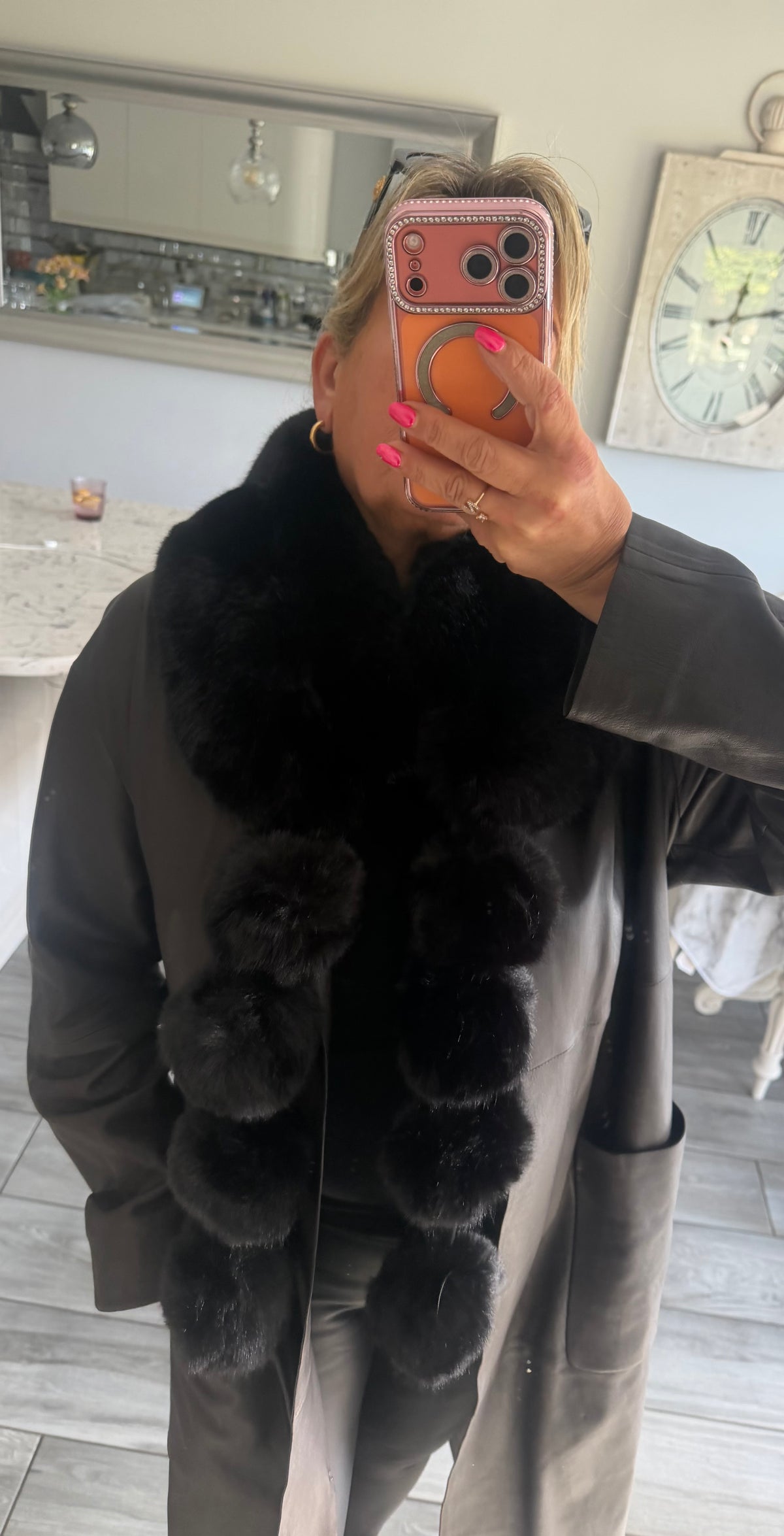 Sherry luxury stole scarf by Alex Max
