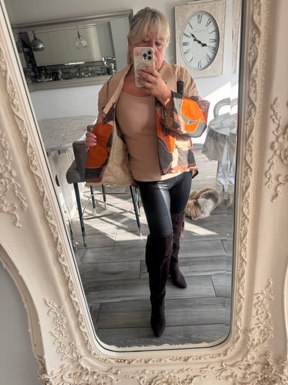 Newmarket Quilted Horse print Jacket
