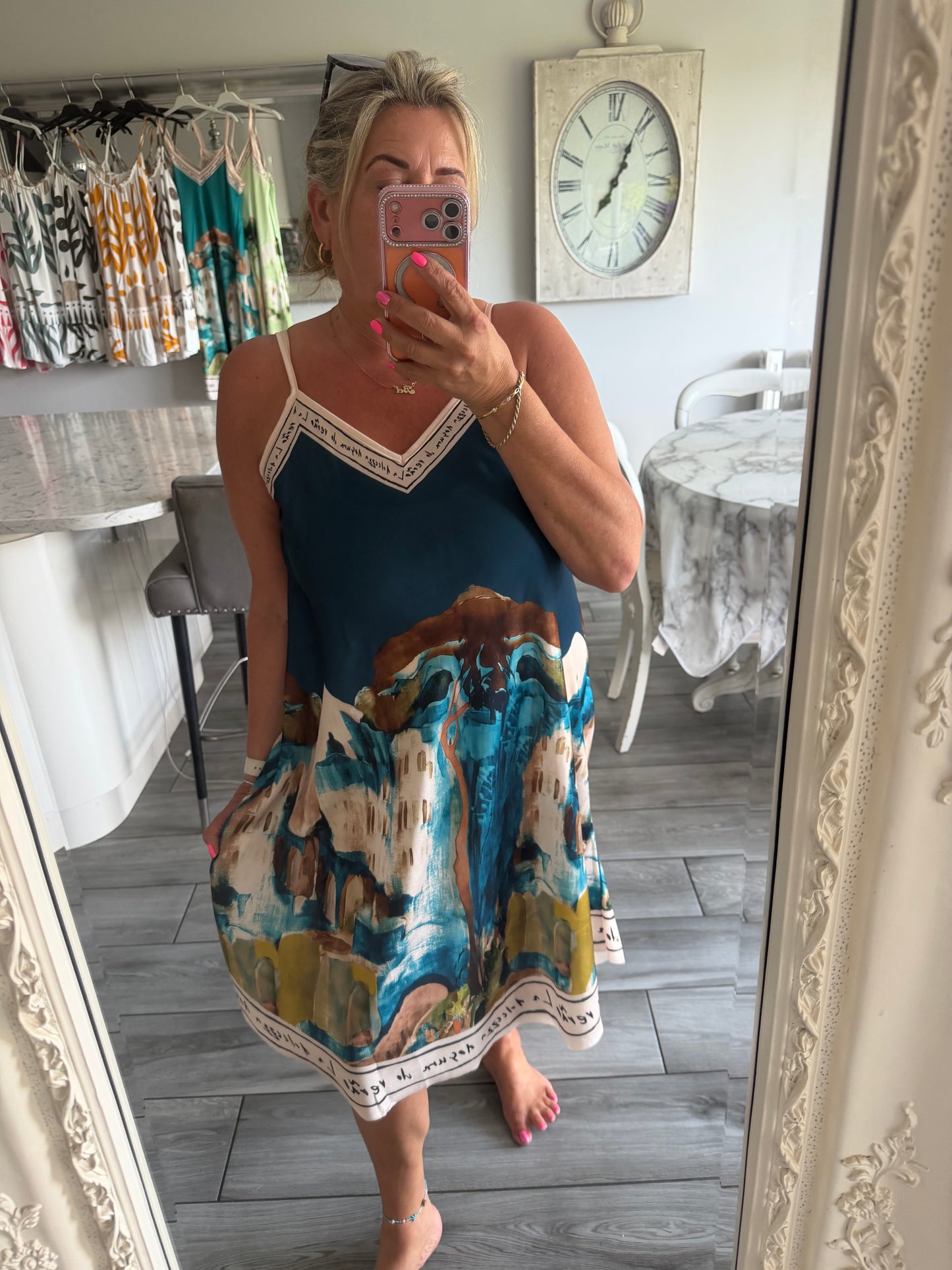 Capri landscape sundress