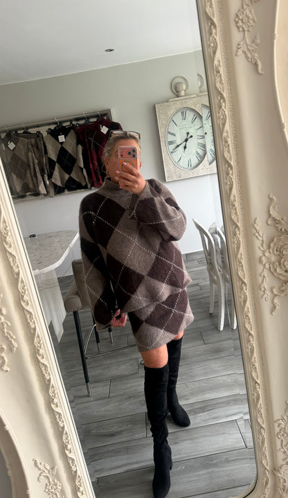 Izzy 2 piece knitwear skirt set