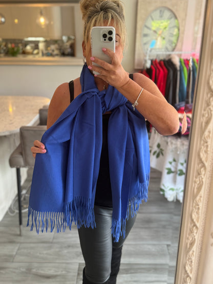 Fallon Cashmere/wool Mix Pashmina/Scarf