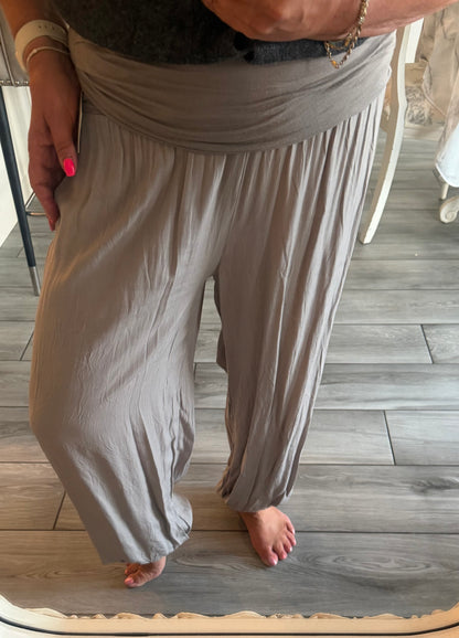 Patty harem lightweight trousers