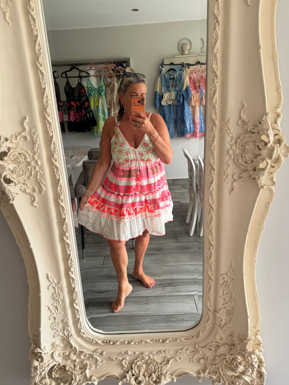 Arabella Spanish style stunning strappy dress