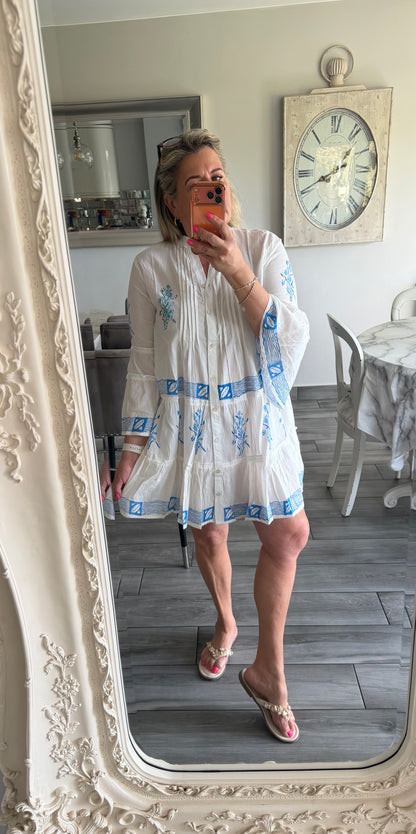 Saskia dress or top with pretty design