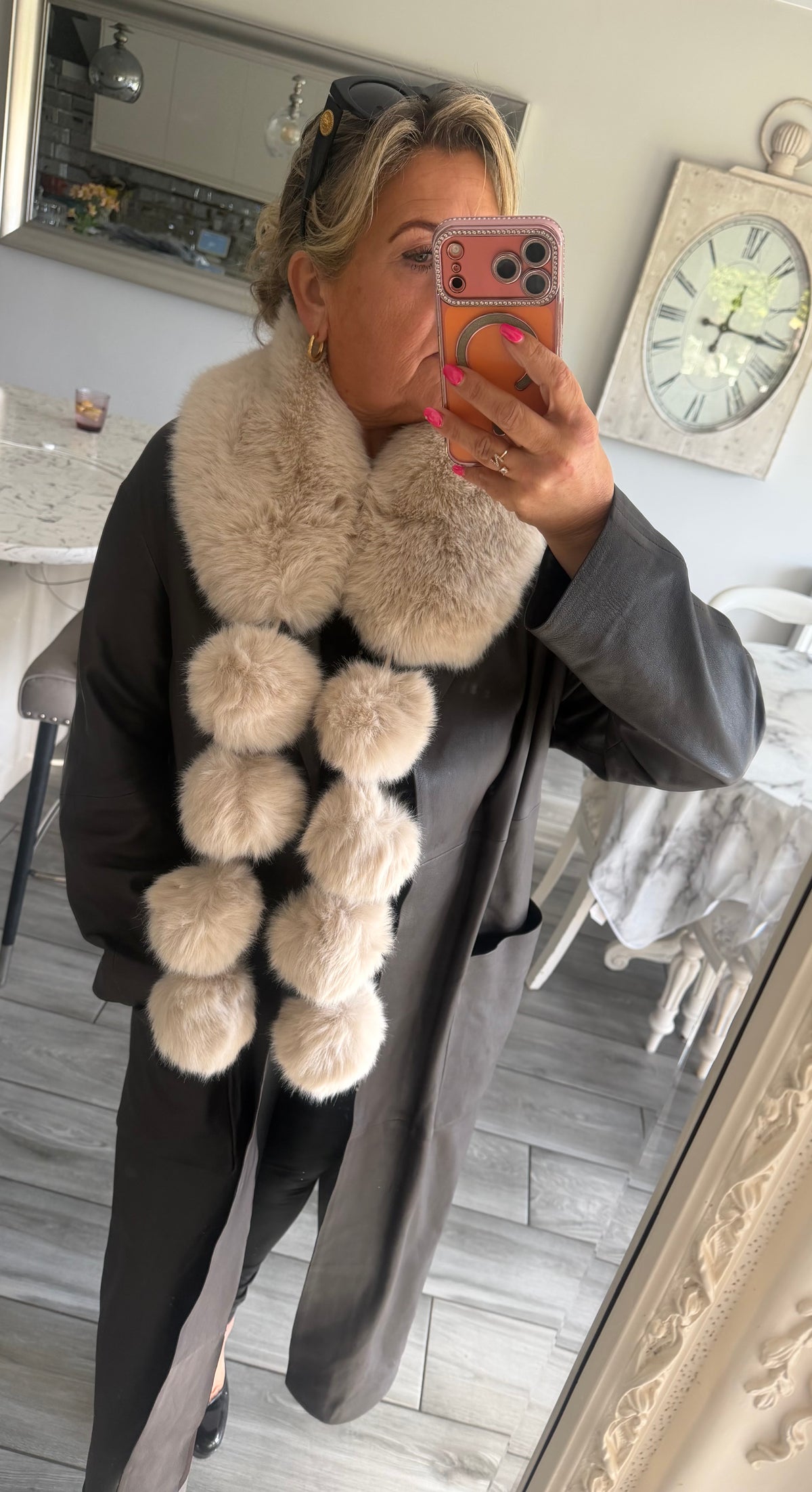 Sherry luxury stole scarf by Alex Max