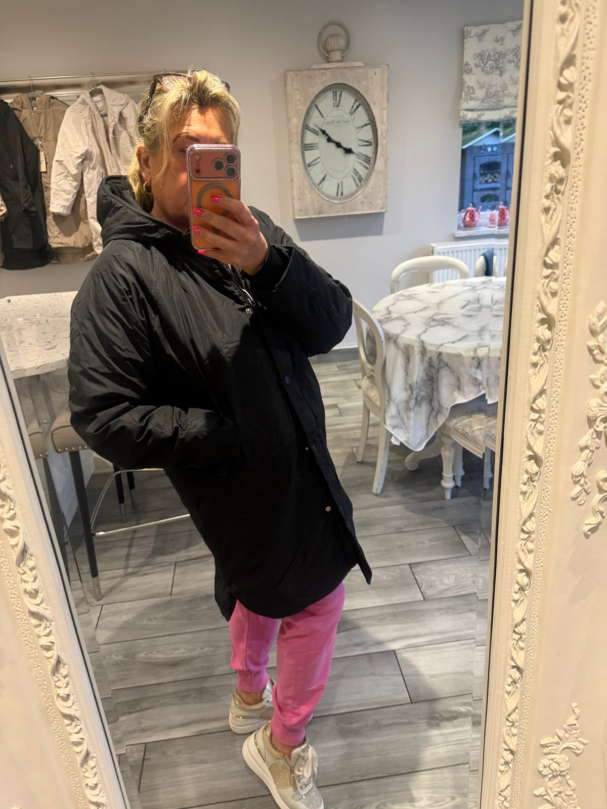 Angelika lightweight puffer raincoat/jacket