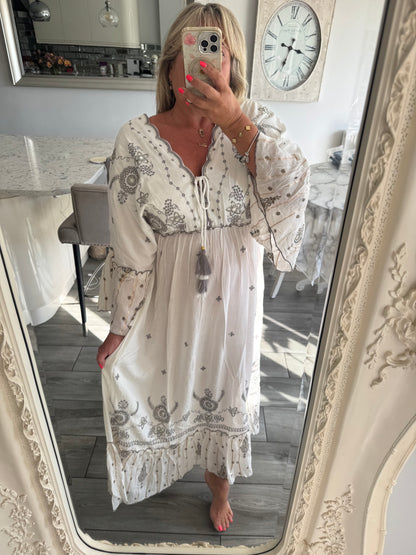 Mykonos maxi dress