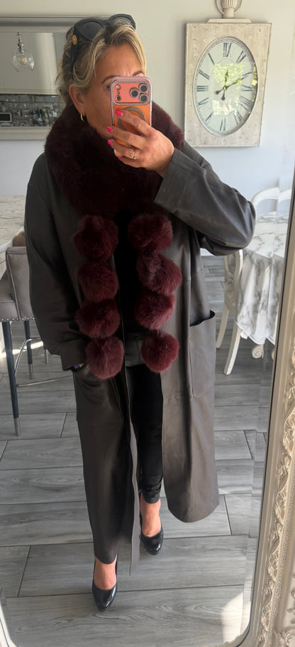 Sherry luxury stole scarf by Alex Max