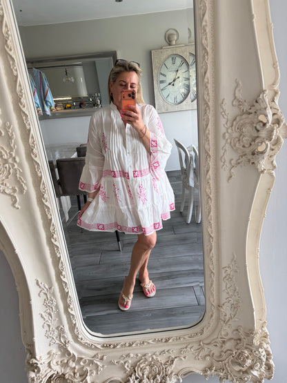 Saskia dress or top with pretty design