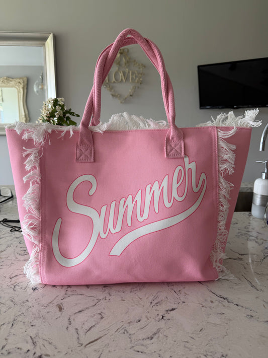 Rio shopper bag with zip closure