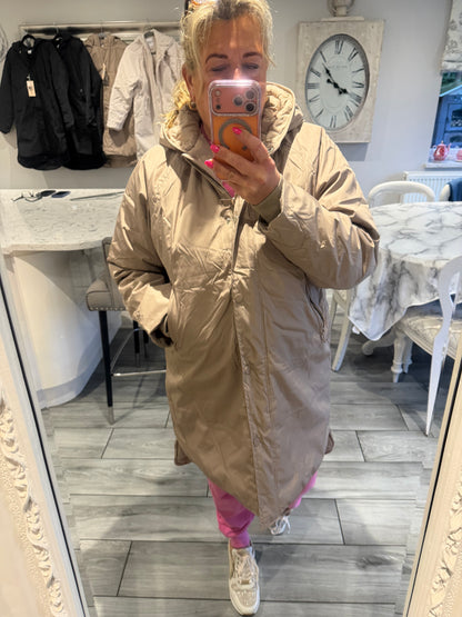 Angelika lightweight puffer raincoat/jacket
