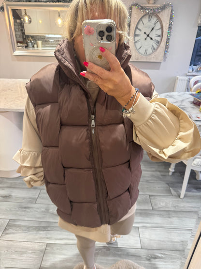 Susie waffle Gilet