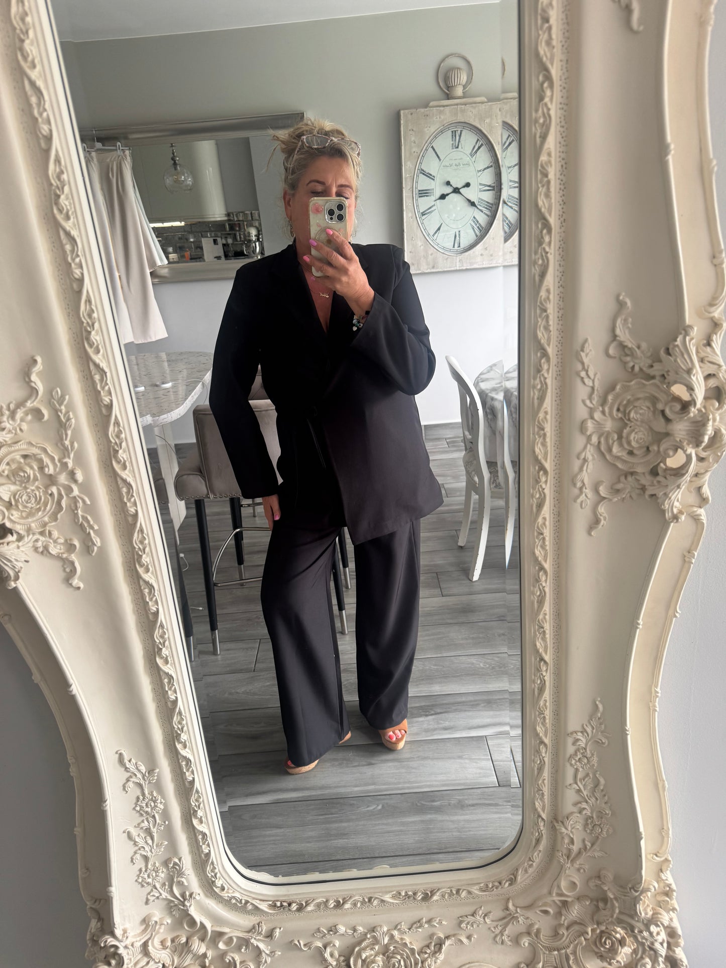 Belinda wide leg suit