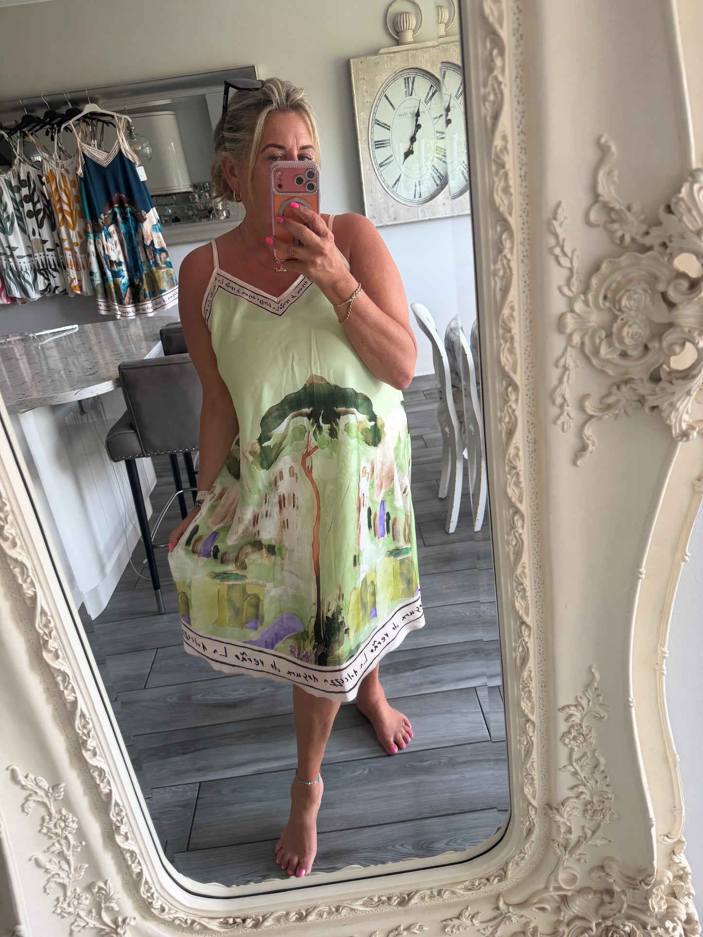 Capri landscape sundress