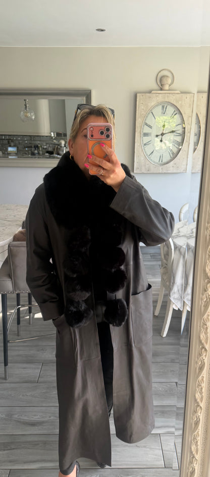 Sherry luxury stole scarf by Alex Max