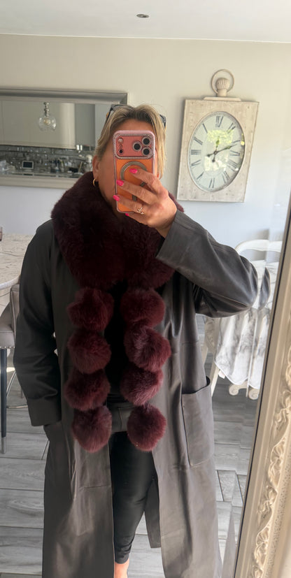 Sherry luxury stole scarf by Alex Max