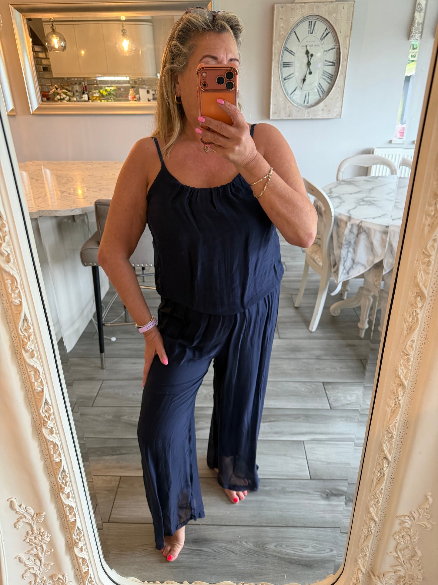 Jane silk jumpsuit