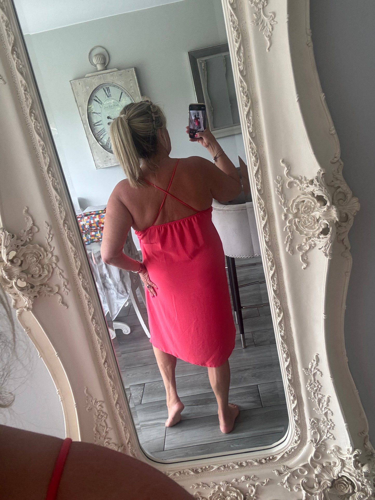 Lyn sun dress with shoestring straps