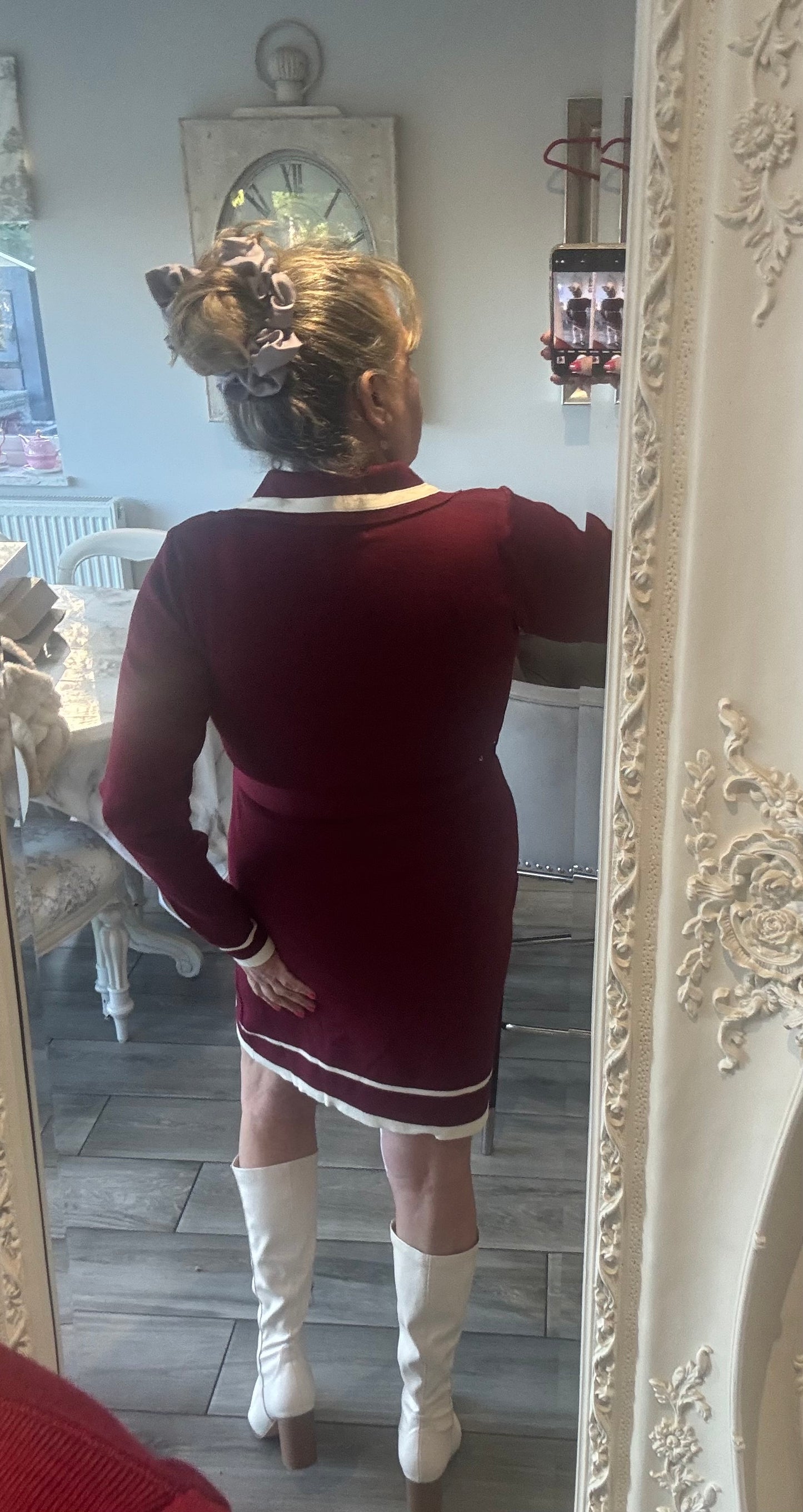 Stefi fitted smart short dress