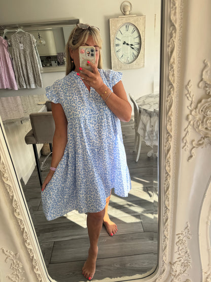 Ischia cheesecloth dress