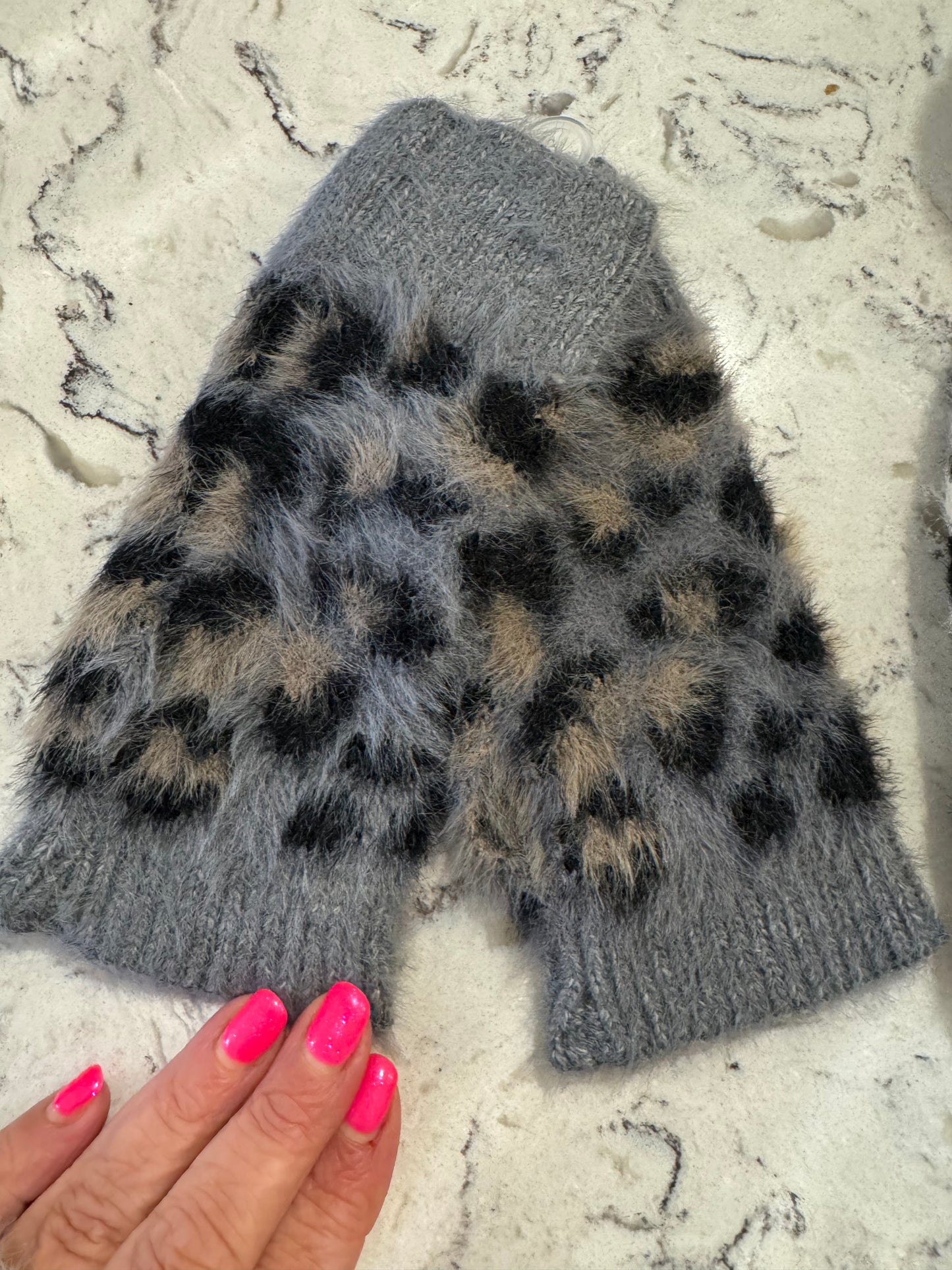 Paula fingerless Mittens