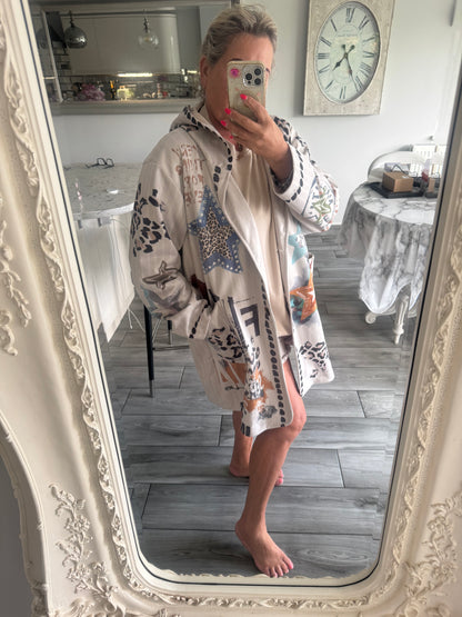 Becca star hooded jacket