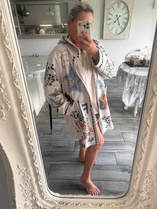 Becca star hooded jacket