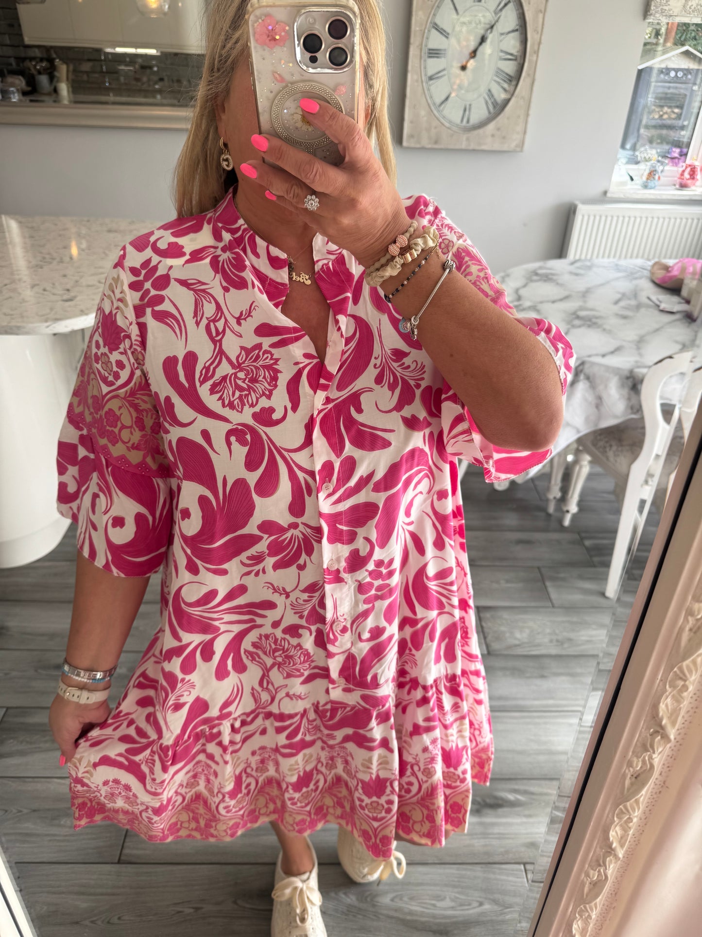 Eva knee length dress