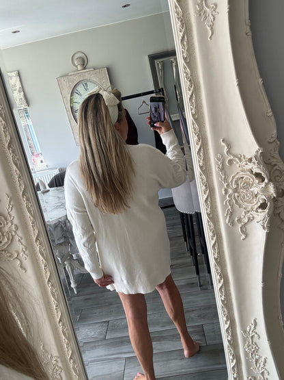 Shannon cable knit cardigan or dress
