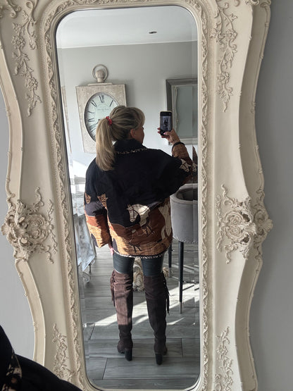 Newmarket Quilted Horse print Jacket