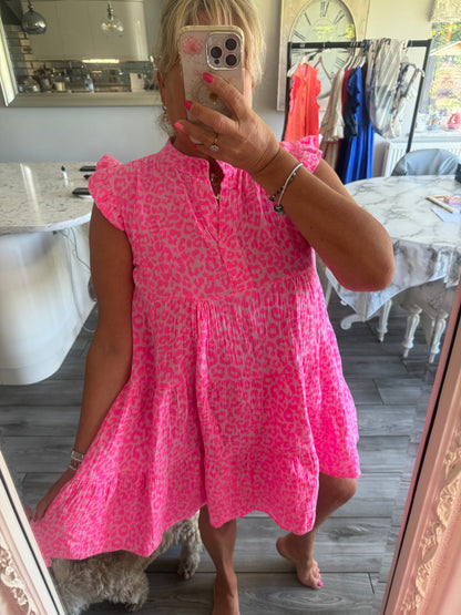 Julie cheesecloth short dress or top
