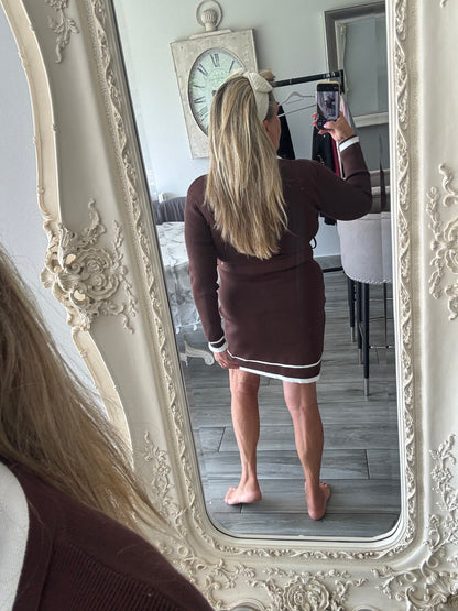 Stefi fitted smart short dress