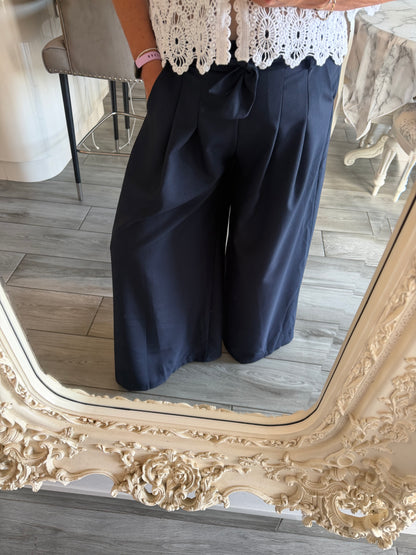 Rosina wide leg palazzo trousers