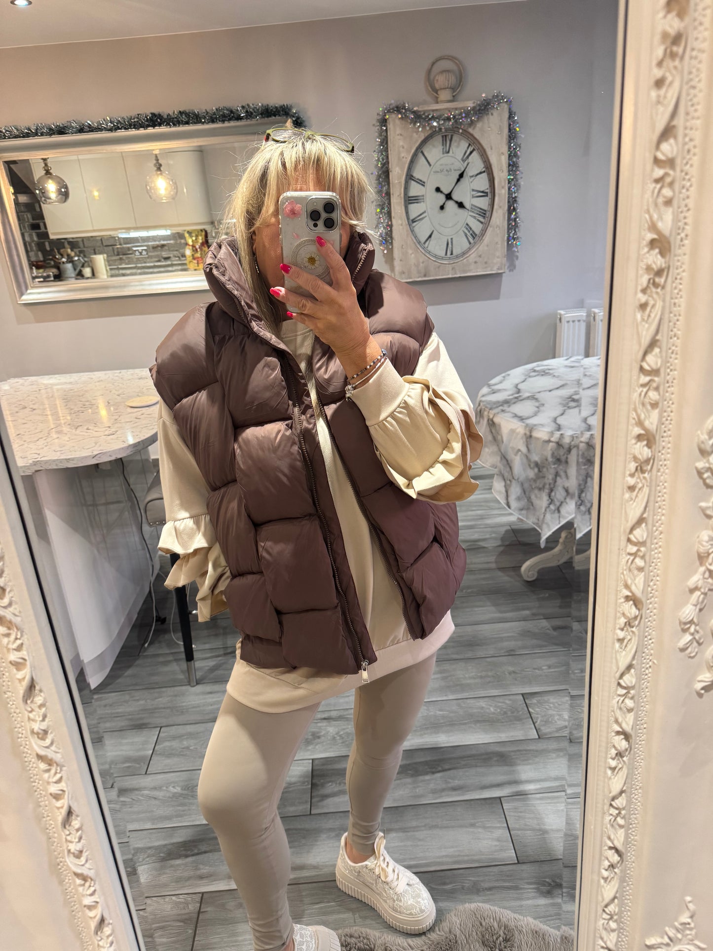 Susie waffle Gilet