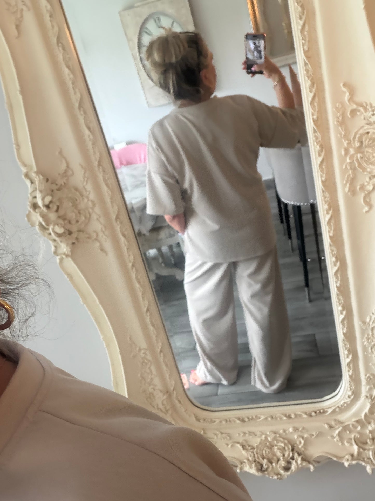 Betsy 2 piece comfy set with H buckle detail