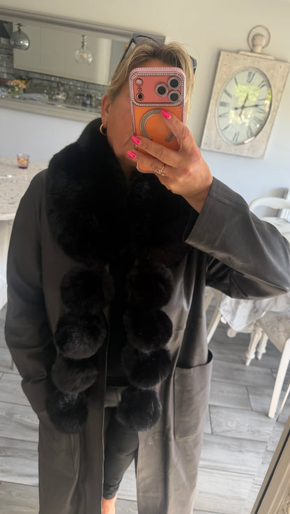 Sherry luxury stole scarf by Alex Max