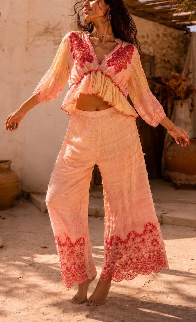 Milana 2 piece Spanish style set