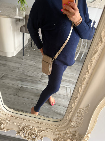 Rachel phone crossbody and can be put on a belt bag