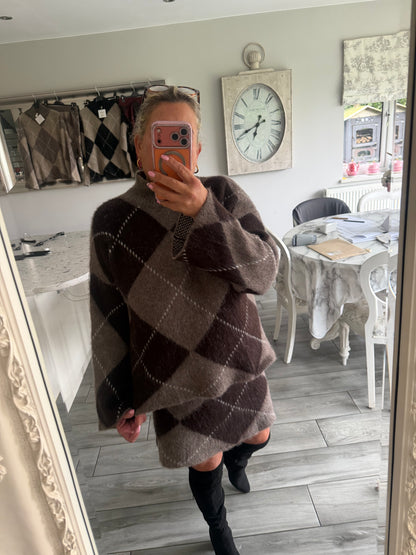 Izzy 2 piece knitwear skirt set