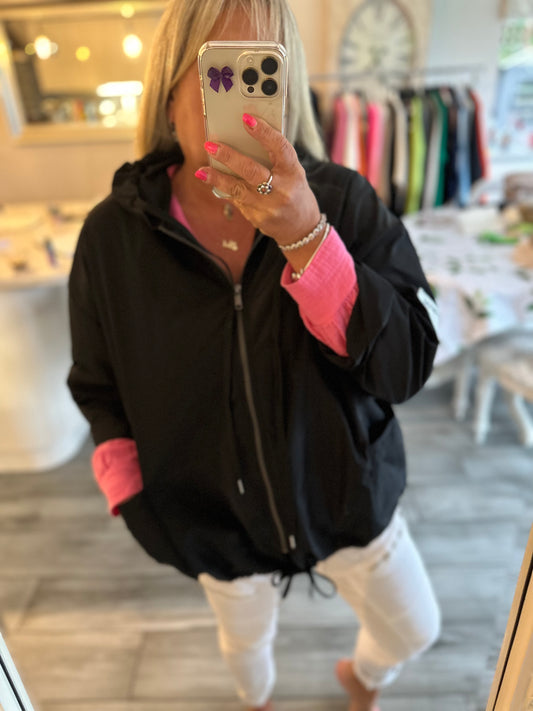 Megan Lightweight Hooded Jacket