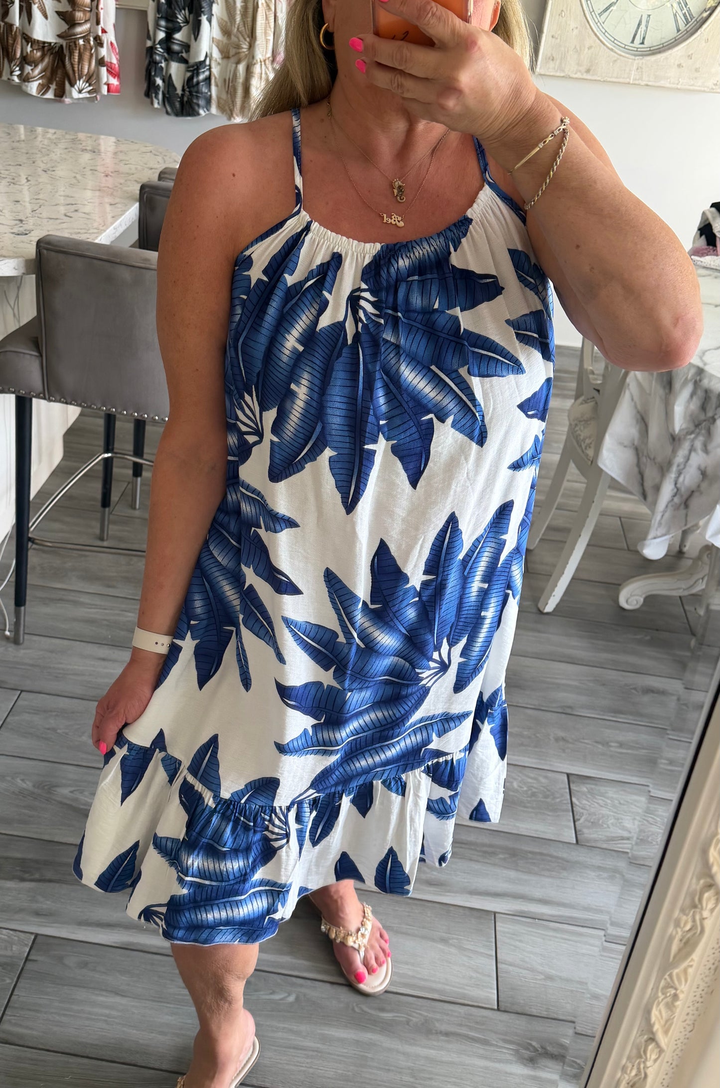 Selena adjustable strap sundress