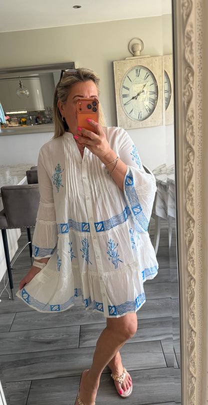 Saskia dress or top with pretty design