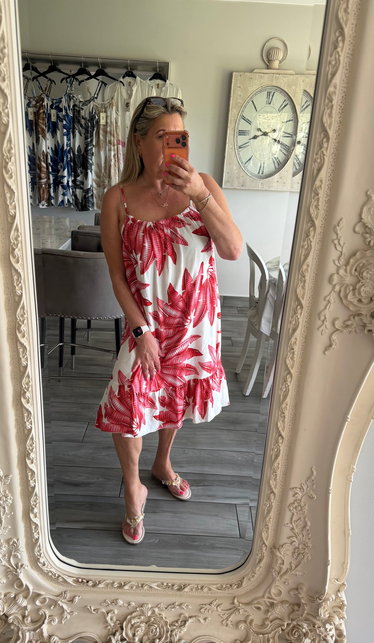 Selena adjustable strap sundress