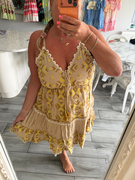 Nerina pretty strappy dress